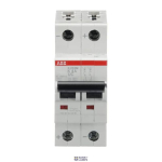 ABB 2CDS272061R0337 &mdash; S202M-K4UC Miniature Circuit Breaker - 2P - K - 4 A