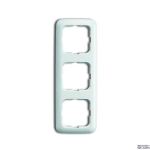 Busch-Jaeger 2CKA001725A1538 &mdash; 2513-214-500 kattepiire 3gang(s) alpine white - Reflex SI