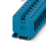 Phoenix Contact 3044238 &mdash; Feed-Through Terminal Block UT 35 BU, 125A, Screw &uuml;hendus, Blue, Ns 35/7,5, Ns 35/15