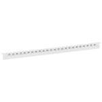 Legrand 037839 &mdash; kaabel Marker Memocab White, must, Letter N, 0.8 - 2.2 mm, Plastic