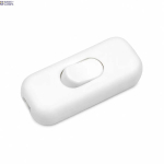 THORGEON 19039 &mdash; Inline Cord Switch jaoks Round kaabel, 1-Pole, 2A, 250V, white