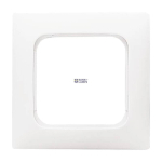 Busch-Jaeger 2CKA001725A1539 &mdash; 2511-214K-102-500 kattepiire SI/Reflex SI Alpine white