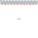 Hager KBN663A &mdash; Miniature Circuit Breaker Insulated busbar3P+N, 63 A prong 10 mm&sup2; 24C jaoks, 1P+N 1 module