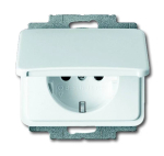Busch-Jaeger 2CKA002018A1040 &mdash; 20 EUK-24G CoverPlates (partly incl. Insert) carat&reg; Studio white
