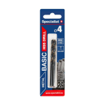SPECIALIST+ Metal trell bit BASIC, 4 mm, 2 tk, 64-0040