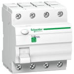 Schneider Electric R9R01440 &mdash; Residual Current Circuit Breaker Resi9, 4P, 40A, Differential Switch Sensitivity 30mA Instantaneous Type A