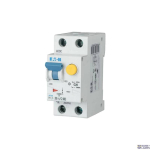 EATON 263541 &mdash; PFL7-20/1N/B/003-A RCD/MCB combination, 20 A, 30 mA, MCB trip characteristic: B, 1p+N, RCD trip characteristic: A