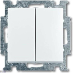 Busch-Jaeger 2CKA001012A2141 &mdash; 2006/5 UC-94-507 katted (partly incl. Insert) Rocker/button seeria switch alpine white - Basic55
