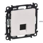 Legrand 753142 &mdash; RJ45 padrun Valena Life Cat 6, UTP, White, IP21, 2 Modules