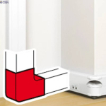 Legrand 075643 &mdash; kaabel Trunking Bend DLP 50x130, RAL 9003, W 130mm, D 50mm, Pure White, White, Plastic, Overlapping