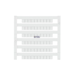 Weidm&uuml;ller 1609801044 &mdash; Dekafix, Terminal marker, 5 x 5 mm, Pitch in mm (P): 5.00 Weidmueller, white