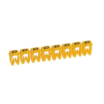 Legrand 038346 &mdash; kaabel Marker CAB 3 2.5 mm&sup2;, Letter Q, 3.9 mm, 1.8 mm, Yellow