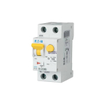EATON 263547 &mdash; PFL7-25/1N/B/003-A RCD/MCB combination, 25 A, 30 mA, MCB trip characteristic: B, 1p+N, RCD trip characteristic: A