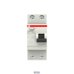 ABB 2CSF202004R1250 &mdash; FH202 AC-25/0.03 Residual Current Circuit Breaker 2P AC type 30 mA