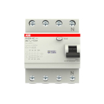 ABB 2CSF204004R1250 &mdash; FH204 AC-25/0.03 Residual Current Circuit Breaker 4P AC type 30 mA