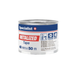 SPECIALIST+ metalizēta lente, 48 mm x 50 m, 40-2-65050