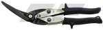 Freund compound leverage tin snips, 280 mm, left-cutting, curved, extended, 01241251