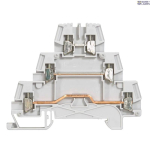 Legrand 037151 &mdash; Terminal Block Viking 3 Grey, 24A, 400V, Screw connection, DIN rail 35mm, V2