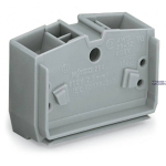 WAGO 264-351 &mdash; Center Terminal Block 4-Conductor, 1-Pole, 2.5 mm&sup2;, Gray