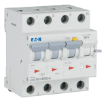 EATON 120652 &mdash; RCD/MCB combination, 16 A, 30 mA, MCB trip characteristic: B, 3p+N, RCD trip characteristic: A
