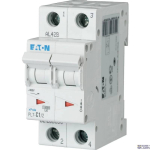 EATON 263353 &mdash; PL7-C1/2 Miniature circuit breaker (MCB), 1 A, 2p, characteristic: C