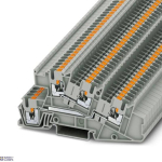 Phoenix Contact 3213953 &mdash; Installation Level Terminal Block PTI 2.5-L/L, 24A, Push-in connection, 1st, 2nd ja 3rd level, Gray, Ns 35/7,5, Ns 35/15, 2.5mm Pitch