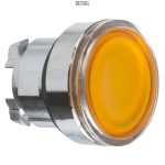Schneider Electric ZB4BW353 &mdash; Head jaoks Illuminated Push-Button Harmony XB4, 22.5mm, IP66, Orange, Spring Return, Universal LED, CAD Overall Depth: 30mm, CAD Overall Height: 29mm, C
