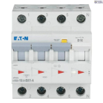 EATON 120654 &mdash; mRB6-16/3N/B/01-A RCD/MCB combination, 16 A, 100 mA, MCB trip characteristic: B, 3p+N, RCD trip characteristic: A