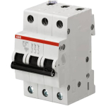 ABB 2CDS213001R0254 &mdash; SH203-C25 Miniature Circuit Breaker - 3P - C - 25 A