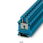 Phoenix Contact 3006056 &mdash; Feed-Through Terminal Block UK 16 N BU, 76A, Screw &uuml;hendus, Blue, Ns 35/7,5, Ns 35/15, Ns 32