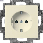 Busch-Jaeger 2CKA002011A3857 &mdash; 20 EUC-92-507 katted (partly incl. Insert) Protective Contact (SCHUKO) white - Basic55
