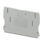 Phoenix Contact 3212057 &mdash; End Cover D-PT 10, Width 2.2mm, Height 67.7mm, Depth 42.6mm, hall