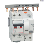 Legrand 411157 &mdash; Residual Current Circuit Breaker koos Overcurrent Protection DX3 2P, 10 A, 10 kA, 230 V, 6 kA, 30 mA