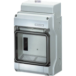 HENSEL 6100057 &mdash; Small Distribution Board KV 9106 101A, 400V, 1x6 moodulid, IP65, koos Terminals
