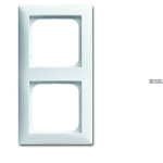 Busch-Jaeger 2CKA001725A1558 &mdash; 1722-914 kattepiire Busch-balance&reg; SI Alpine white