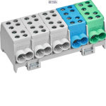Hager KH45A &mdash; Main-line branch terminal, inal 5P 35 mm&sup2;, IP20