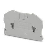 Phoenix Contact 3212060 &mdash; End Cover D-PT 16 N, Width 2.2mm, Height 75.4mm, Depth 45.6mm, hall