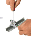 Legrand 037161 &mdash; Terminal Block Viking 3 hall, 32A, 800V, Screw &uuml;hendus, DIN rail 35mm