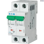 EATON 262761 &mdash; PL7-B6/2 Miniature circuit breaker (MCB), 6 A, 2p, characteristic: B