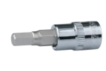 1/4" CHROME otsikupadrun hexagon 3mm, KS Tools, 918-1461