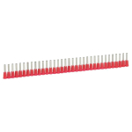 Legrand 037663 &mdash; Ferrules In Strips Starfix 1 mm&sup2;, 1 mm, Copper, Red, Polypropylene
