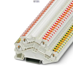 Phoenix Contact 3214663 &mdash; Double-lood Terminal Block PTTBS 1.5/S-KNX, 16A, Push-In &uuml;hendus, 1St ja 2Nd lood, White, Ns 35/7,5, Ns 35/15