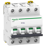 Schneider Electric A9F75463 &mdash; Miniature Circuit Breaker Acti9 iC60, 4P, 63 A, 6 kA, D Curve