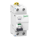 Schneider Electric A9R44263 &mdash; Residual Current Circuit Breaker Acti9 iIDK RCCB, 2P, 63A, Iid - RCCB - 300mA - Type AC