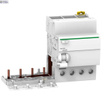 Schneider Electric A9V44463 &mdash; Residual Current Circuit Breaker Module Acti9 iC60, 4P, 63A, Vigi iC60 - Earth Leakage Add-on Block - 300mA - AC Type