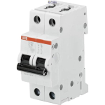 ABB 2CDS252001R0164 &mdash; S202-C16 Miniature Circuit Breaker - 2P - C - 16 A