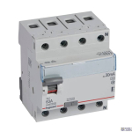 Legrand 411766 &mdash; Residual Current Circuit Breaker 4P, 63 A, 400 V, IP20, 50 Hz, 44 mm, DIN rail, 30 mA