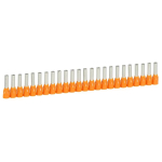 Legrand 037667 &mdash; Ferrules In Strips Starfix 4 mm&sup2;, 4 mm, Orange, Polyamide, Copper
