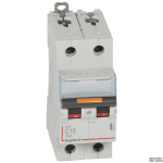 Legrand 409767 &mdash; Miniature Circuit Breaker DX3 10 A, 400 V, 2P, 25kA, 60 Hz, Width 2