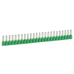 Legrand 037668 &mdash; Ferrules In Strips Starfix 6 mm&sup2;, 6 mm, roheline, Copper, Polyamide